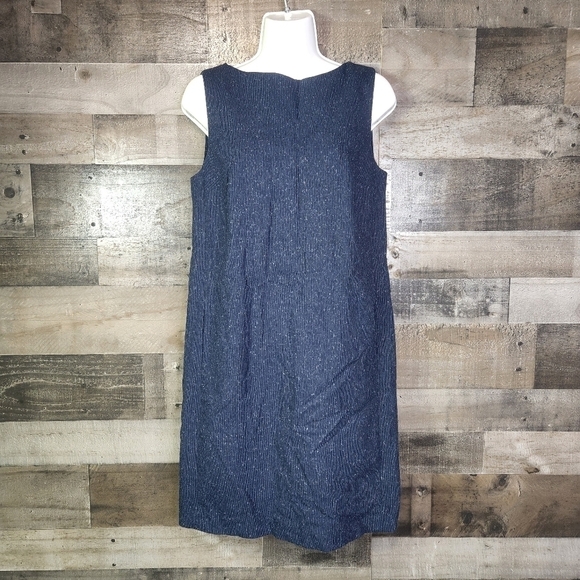 New Theory Button Back Shift Dress - Picture 1 of 11